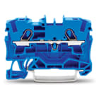 WAGO - Borna paso Serie 2004 2 conductores azul
