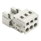 WAGO - Conector M Serie 721 conexión CAGE CLAMP paso 5mm 3P