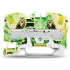 WAGO - Borna paso Serie 2006 2 conductores verde amarillo