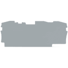 WAGO - Placa final intermedia Serie 2006 73,5mm gris