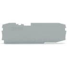 WAGO - Placa final intermedia Serie 2006 96,3mm gris