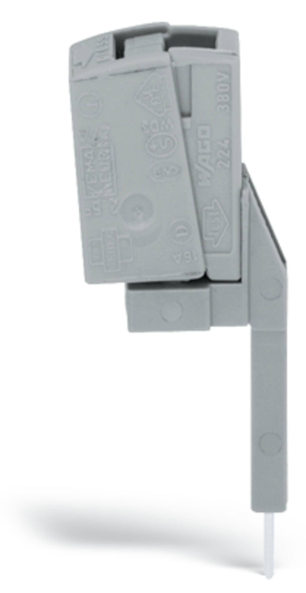 WAGO - Toma prueba para máximo 2,5mm² gris