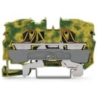 WAGO - Borna paso Serie 2010 2 conductores verde amarillo