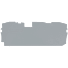WAGO - Placa final intermedia Serie 2010 89mm gris