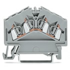 WAGO - Borna paso Serie 280 4 conductores 50,5mm gris