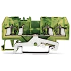 WAGO - Borna tierra 2,5mm² 3P