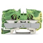 WAGO - Borna paso Serie 2016 2 conductores verde amarillo