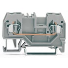 WAGO - Borna paso Serie 280 2 conductores negro