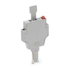 WAGO - Portafusible enchufable Serie 281 lámpara neón 230V AC/DC