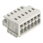 WAGO - Conector H Serie 734 conexión CAGE CLAMP 3P gris