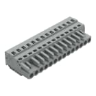 WAGO - Conector H Serie 231 2,5mm² 16A 14P paso 5mm gris