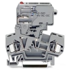 WAGO - Borna con portafusible Serie 281 5x20mm LED 15-30V
