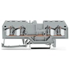 WAGO - Borna paso Serie 281 4 conductores 86mm gris