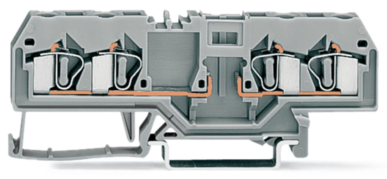 WAGO - Borna base Serie 281 4 conductores