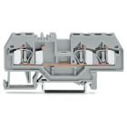 WAGO - Borna de paso 4mm² 3P