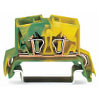 WAGO - Borna tierra 4 conductores verde amarillo