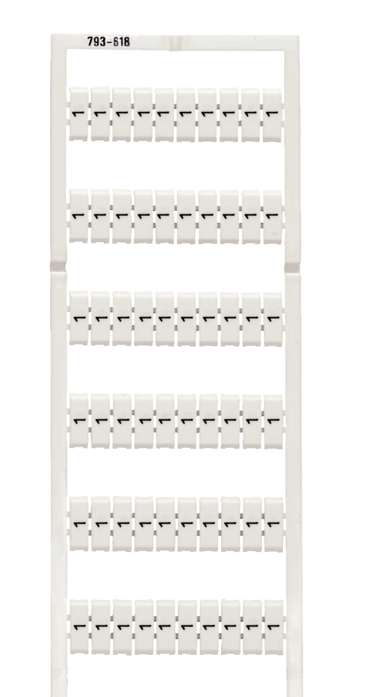 WAGO - Sistema marcaje WMB vertical 5mm 1/2 (50x)