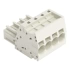WAGO - Conector H Serie 831 conexión CAGE CLAMPS 4P