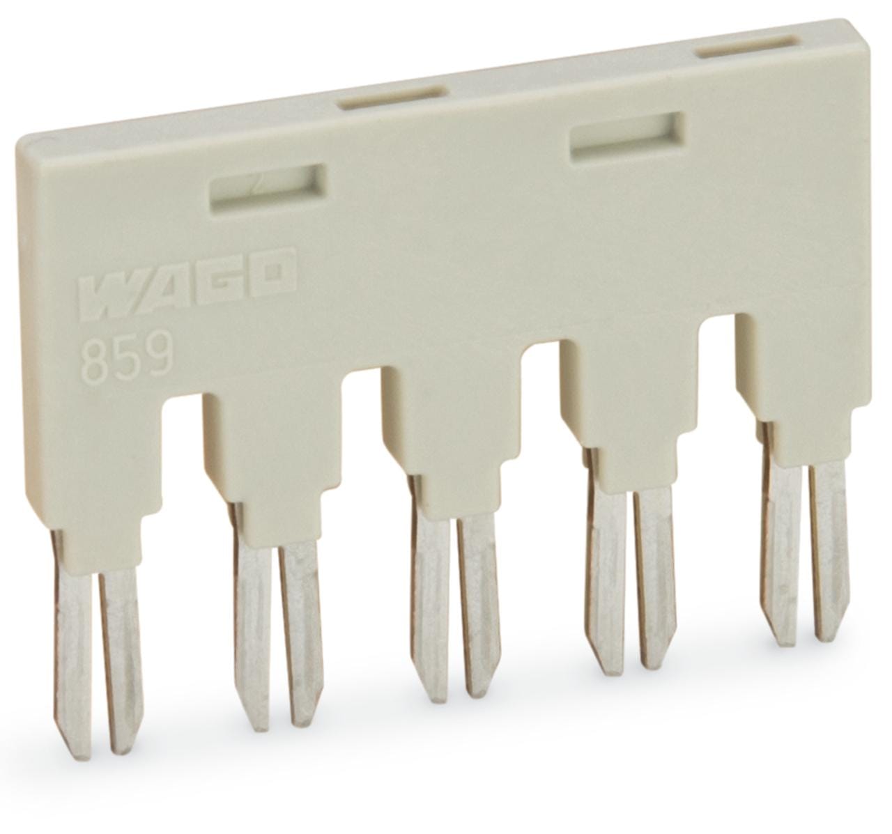 WAGO - Peine puente Serie 792 18A 5P gris claro