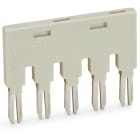 WAGO - Peine puente Serie 792 18A 5P gris claro