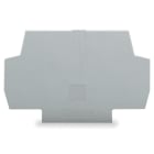 WAGO - Placa final intermedia Serie 792 1mm gris