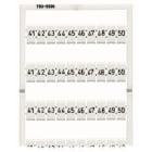 WAGO - Sistema marcaje WMB 5-5,2mm 41-50 (10x)