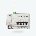 TOSCANO - Protector de sobretensión transitoria COMBI-PRO 4P20T15 IGA 4x20A 10kA 15kA permanente 400V AC subtensión