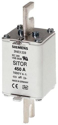 SIEMENS - Fusible SITOR T-1 aR 400A 1000V