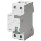 SIEMENS - Interruptor diferencial 5SV 70mm clase-A 2 polos 25A 300mA