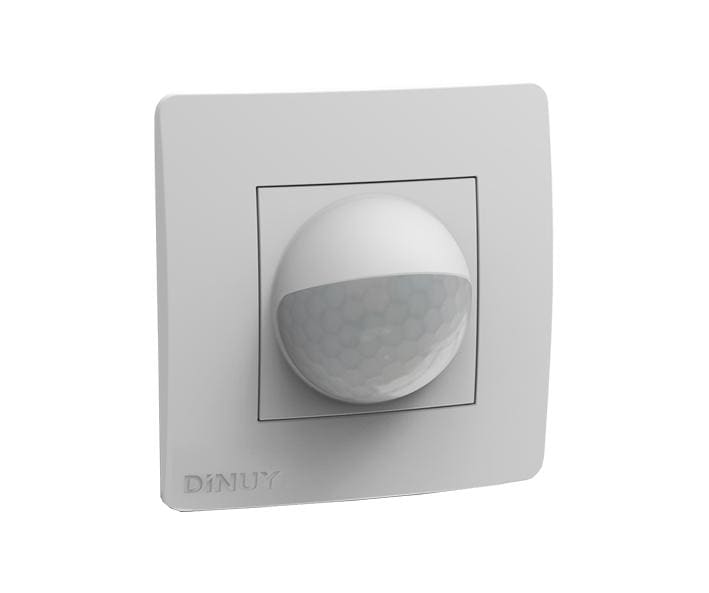 DINUY - Detector de Movimiento para caja de mecanismos 180º