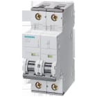 SIEMENS - Interruptor protección selectiva 400V 10kA, 2 polos, C, 35A, profundidad 70mm