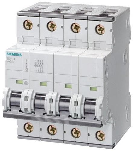 SIEMENS - Interruptor automático 70 accesoriable 10kA curva-C 3 polos+neutro 3A