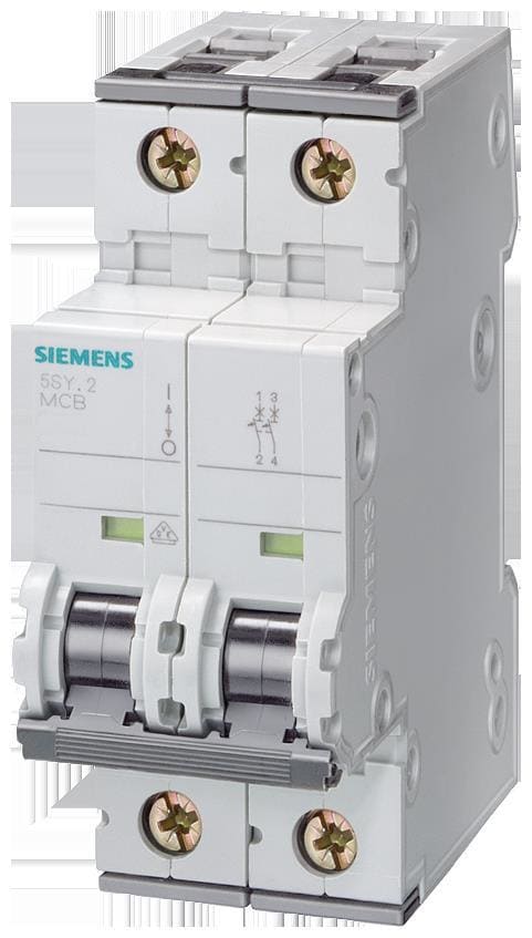 SIEMENS - Automático magnetotérmico 230/400V 10kA, 1P + N, b, 4a