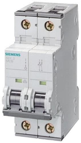 SIEMENS - Interruptor automático 70 accesoriable 10k curva-D 1 polo+neutro 0,5A