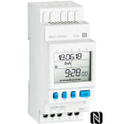 DINUY - Interruptor astronómico 2 canales diario/semanal. Programable por NFC