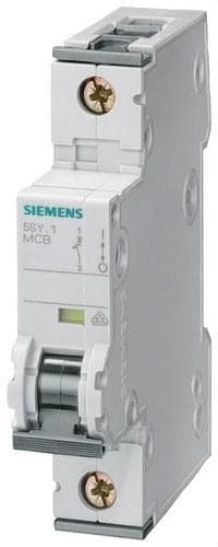 SIEMENS - Interruptor automático 70 6kA curva-B 1 polo 50A