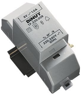 DINUY - TRANSFORMADOR MODULAR 220V/8V 1A