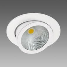 FOSNOVA - Downlight LUTHOR BIG 878 COB 27W FS CLD CELL blanco