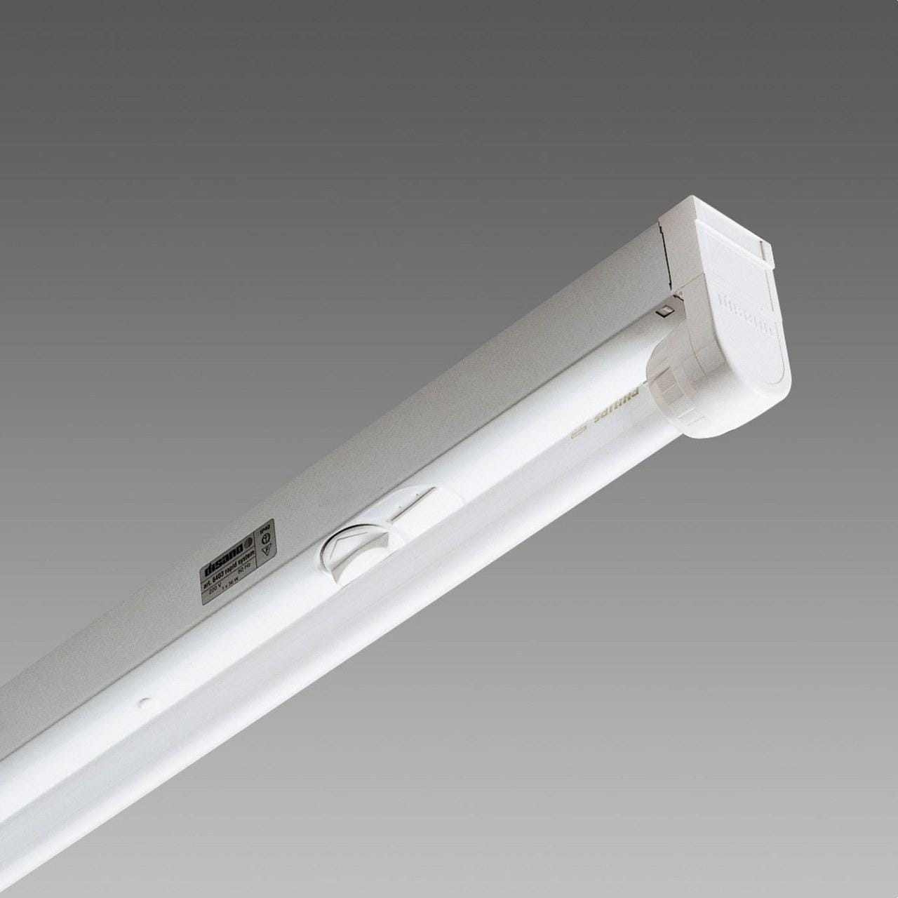DISANO - Luminaria 6401 RAPID SYSTEM T8 FL 1x36 CEL blanco