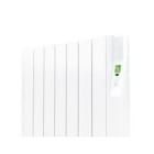 ROINTE - Emisor térmico eléctrico digital SYGMA impar 770W 7 elementos blanco de bajo consumo 575x667x98mm
