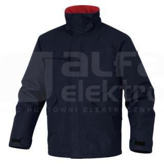 DELTA PLUS - Parka poliester impermeable transpirable azul marino talla XL