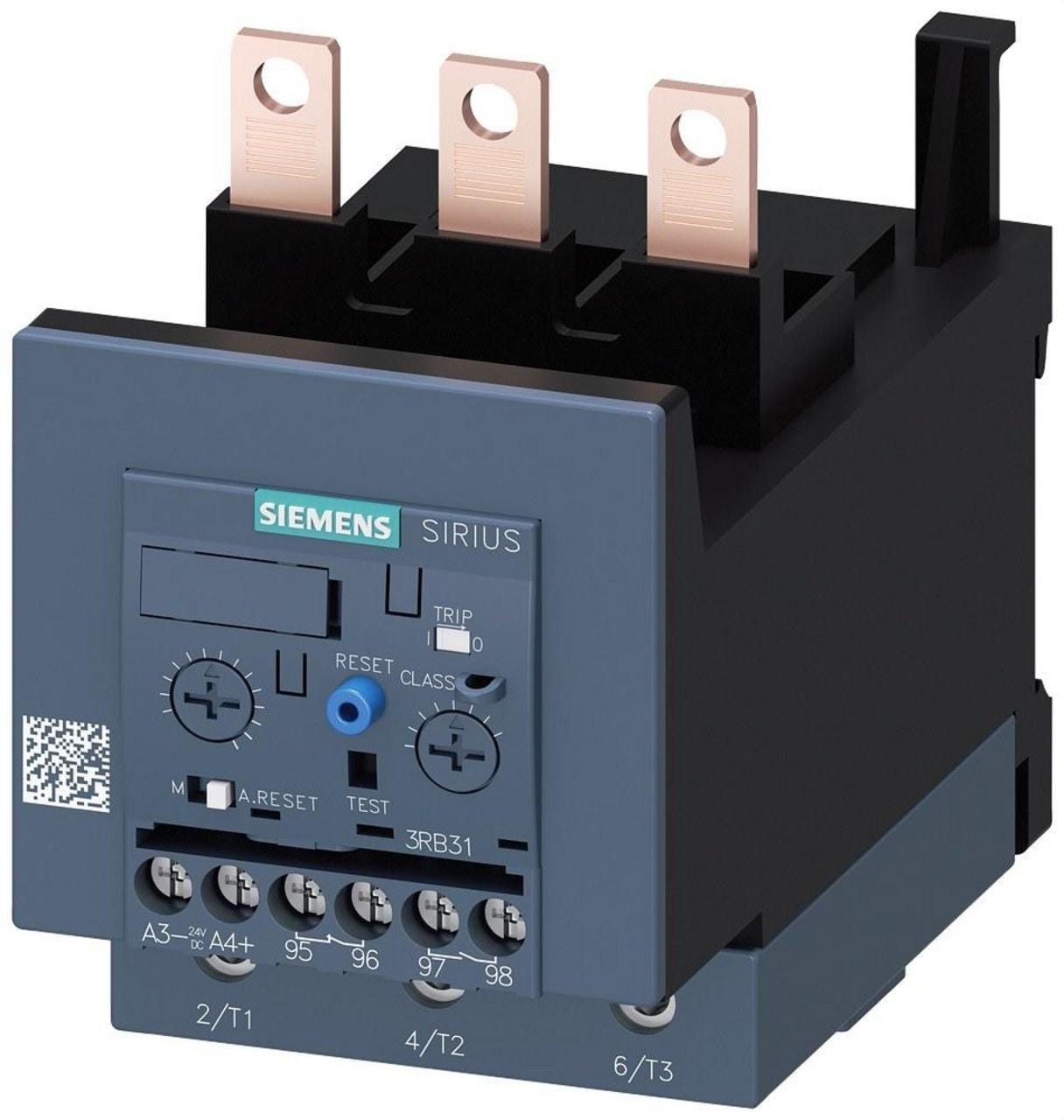 SIEMENS - SIRIUS INNOVATIONS RELÉ SOBRECARGA ELECTRÓNICO PROTECCIÓN MOTOR 12,5...50 A, S3, CLASE 5E...30E MONT