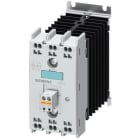 SIEMENS - Contactor 3RF2 20A 4-30V CC 2 fases conexión resorte