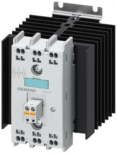 SIEMENS - Contactor 3RF2 20A 4-30V CC 3 fases conexión resorte