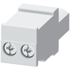SIEMENS - Conector control repuesto para 3RF20/21/22/3RF23/24 gris
