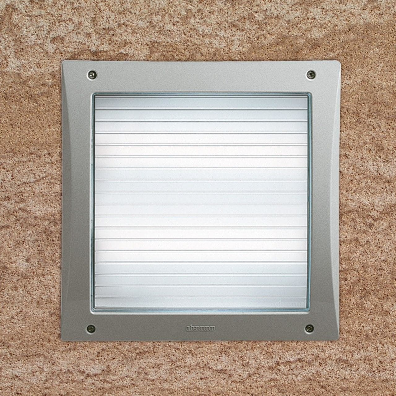 DISANO - Luminaria exterior 1626 BOX 2 MAX 40 S gris