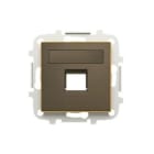 NIESSEN - Tapa 1 conector con persiana de la serie SKY color oro envejecido