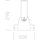 DISANO - SOPORTE ORIENTABLE 530 INOX
