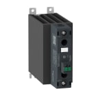 Schneider Electric - Relé estado sólido-carril DIN, 1fase, 48-600Vac salida, 4-32Vdc control, 60A