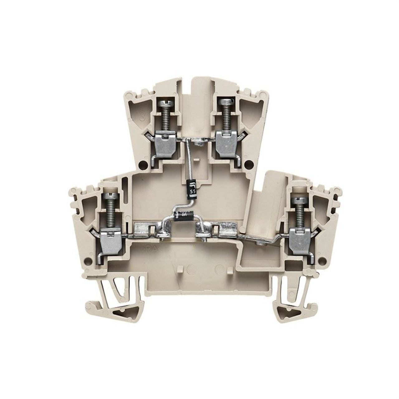 WEIDMULLER - Borne con componentes Serie W WDK 2.5/D/7
